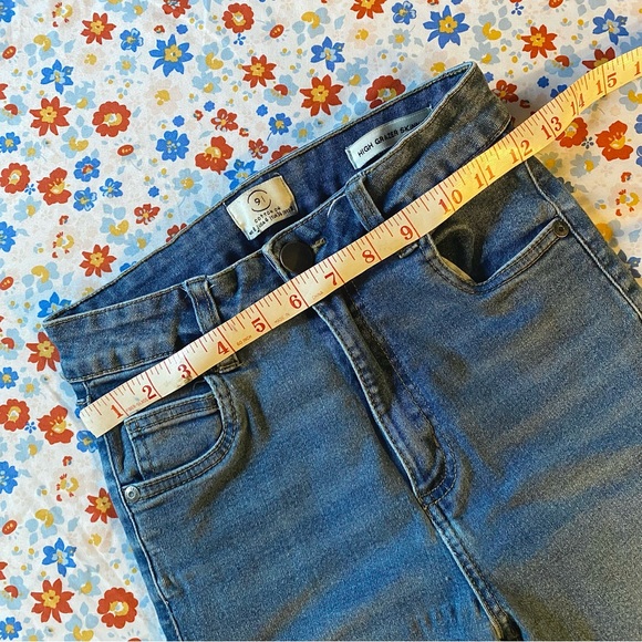 High Rise Blue Skinny Jeans - Picture 3 of 5